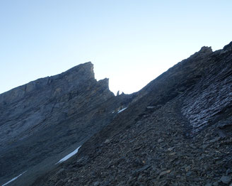 Fründenhorn SW Grat, Südwestgrat, Westgrat, Fründehorn, Fründenjoch, Zustieg, Doldorphin, Fründenhütte, Oeschinensee