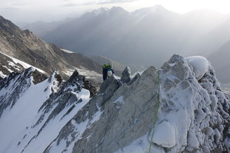 Täschhorn, Dom, Täschhorn-Dom Überschreitung, Täschhorn Dom-Überschreitung, Alphubel, Eisnase, Mischabeljoch Biwak, Mischabeljochbiwak, Mischabelgrat, Täschhorn NNE Grat, Dom S Grat