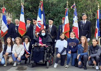 Cérémonies d'hommage aux morts pour la France à Montpellier le 2 novembre 2021 anocr34.fr