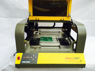 SMALLSMT VP-2500DP pick & place machine bottom camera view