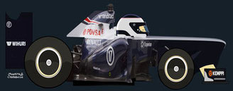 Valtteri Bottas by Muneta & Cerracín - Williams FW34 - Renault V8