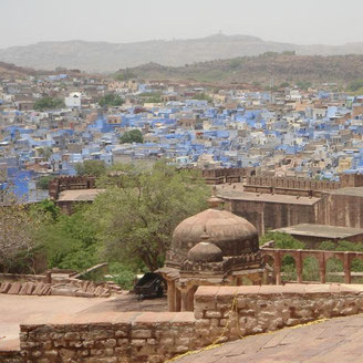 Jodhpur die blaue Stadt Rajasthans