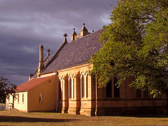 diese Kirche war das Zentrum einer grösseren deutschen Gemeinde