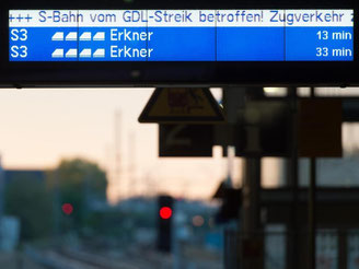 Bahnstreik in Berlin: Im Ringen um ihren Einfluss in den Betrieben haben kleine Gewerkschaften einen Rückschlag erlitten. Foto: Soeren Stache/Archiv