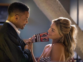 Nicky (Will Smith) und Jess (Margot Robbie). Foto: Frank Masi/Warner Bros. Pictures