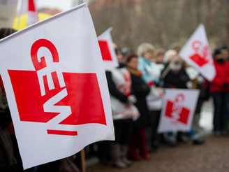 Die Gewerkschaft Erziehung und Wissenschaft (GEW) ist alles andere als zufrieden mit dem Tarifabschlusses im öffentlichen Dienst. Foto: Marc Tirl