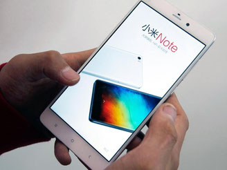 Smartphone des chinesischen Herstellers Xiaomi. Foto: Wu Hong