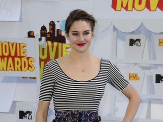 Shailene Woodley bekam drei Preise. bei den MTV Movie Awards in Los Angeles, Foto: Mike Nelson