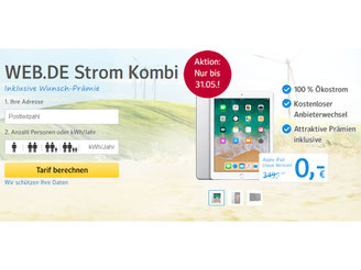 CheckEinfach | Quelle: Web.de Strom