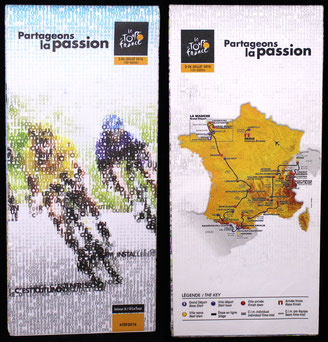 Carte Tour de France 2016