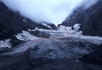 Fründenhorn SW Grat, Südwestgrat, Westgrat, Fründehorn, Fründenjoch, Zustieg, Doldorphin, Fründenhütte, Oeschinensee