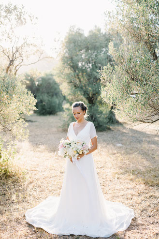 Robe de mariée bohème