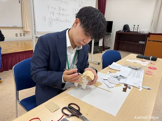 文科省実習生の川上さん