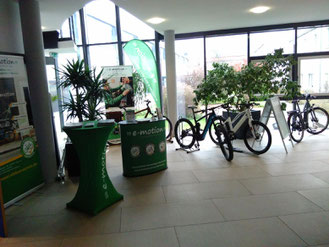 Unser Beratungsstand bei Vescon zum Theme e-Bike und Pedelec Leasing für Arbeitgeber und Arbeitnehmer in Worms