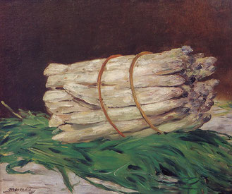 Édouard Manet, Une botte d'asperges, 1880, Wallraf-Richartz-Museum & Fondation Corboud, Köln