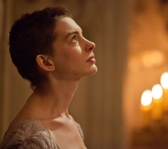 Anne Hathaway (Fantine) les misérables Tom Hooper