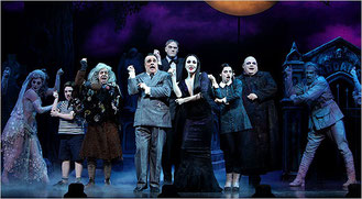 Addams family Broadway original cast