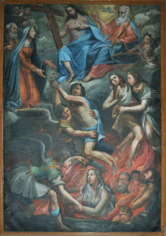 Palasca - Eglise de l'Assomption - Les Ames du Purgatoire d'après Badarocco