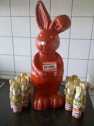 Roter Osterhase