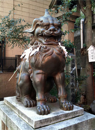 愛宕神社 狛犬