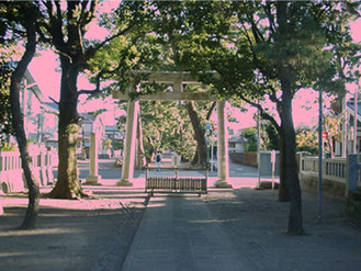 御穂神社 神の道