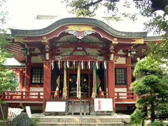 青山熊野神社 社殿