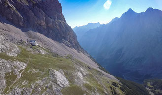 Berg, Zugspitze, Tal, Lichteinfall, Sonnenschein