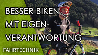 mehr Sicherheit beim biken mit Eigenverantwortung