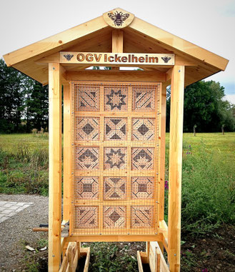 Das Wildbienenhotel in ickelheim