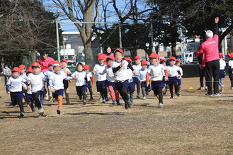 幼保連携型認定こども園 大浜幼稚園 千葉県 船橋市 薬円台 年間の主な行事について 冬 マラソン大会