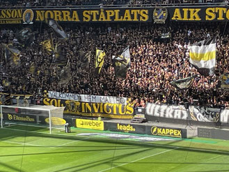 Heimkurve von AIK