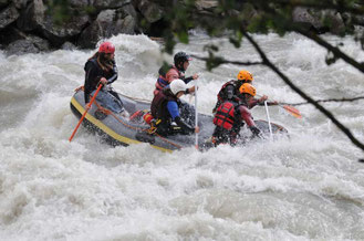 PowerRaft Rafting Ötztal Tirol extrem