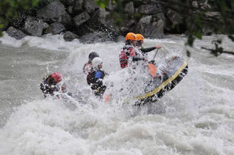 PowerRaft Rafting Ötztal Tirol extrem