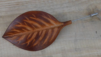 Boutonnière feuille