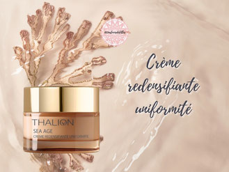 creme redensifiante uniformite sea age creme visage thalion 1001astucesdefilles institut de beaute lannemezan