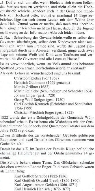 Bild: Wünschendorf Erzgebirge Schule