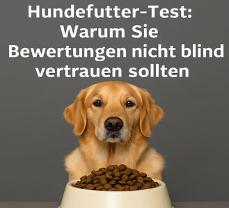 Hundefutter-Test: Warum Sie Bewertungen nicht blind vertrauen sollten.