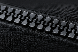 Heavy-duty YKK zipper teeth designed to withstand frequent daily use and provide long-lasting durability.