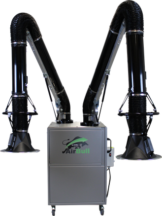 AirBull-P 3500 Staubabsaugung – Filteranlage mit Arm AirMex Rosenheim
