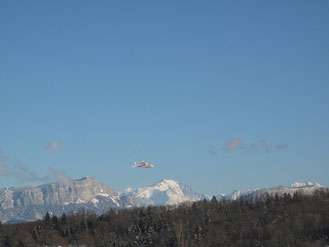 Twinstar et le Mont Blanc