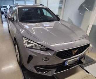 Cupra Formentor in occasione a Brescia uscito dal casello autostradale di Rovato a 15 min. da Bergamo