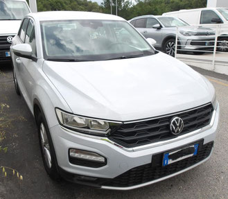 Vendita auto VW T-Roc in occasione a Brescia uscita dal casello autostradale di Rovato a 15 min. da Bergamo 