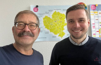 Christoph Block (links) und Janik Fuge