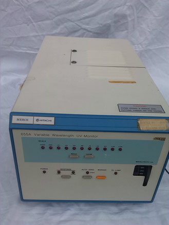 Merck Hitachi 655A Variable Wavelength UV Monitor für die Chromatographie/ HPLC/ Chemie