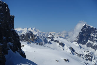Skitour, Schweiz, Zwächten, Gross Spannort, Bärenstock, Meiental, Gorezmettlen, Rossbiel, Rossfirn, Chüefad, Wetterhorn, Mittelhorn, Rosenhorn