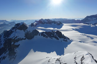 Gross Schärhorn, Skitour, Klausenpass, Chammlialp, Griessgletscher, Chammlilücke, Nordflanke, Gipfelgrat, Chammliberg