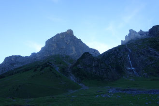 Klettern Schlossberg, Rittergold, Hinterschloss, Hinter Schloss, Spannorthütte, Engelberg