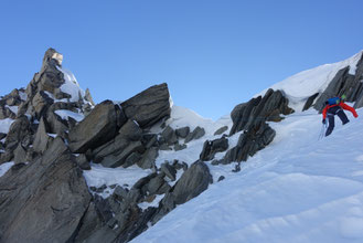 Skitour, Schweiz, Tiefenstock, Tiefensattel, Klettersteig, Galenstock, Chli Bielenhorn, Furka, Realp, Albert-Heim-Hütte, Hotel Tiefenbach, Tagestour, Tagesskitour, Tiefenstock an einem Tag, Gotthard, Andermatt