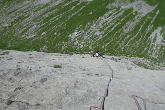 Klettern, Mehrseillängen, Schweiz, Ofen, Chrüzspinne, Kreuzspinne, Chriizspinne, multipitch, Melchtal