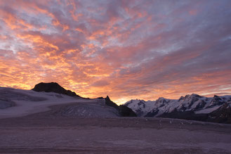 Schönbielhütte, Pointe de Zinal, Überschreitung, Hohwänggletscher, Matterhorn, Monterosa, Bergsteigen, Wandern, Wallis, Zermatt